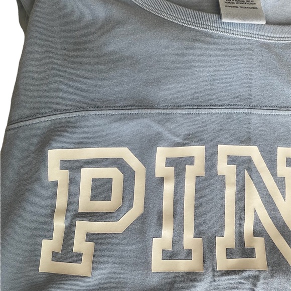 NWOT Victoria’s Secret Pink Batwing Oversized Baseball 3/4 T-shirt (size S) - Picture 3 of 11